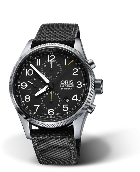 Oris 01 774 7699 4134-07 5 22 15FC : Big Crown ProPilot Chronograph Stainless Steel / Black