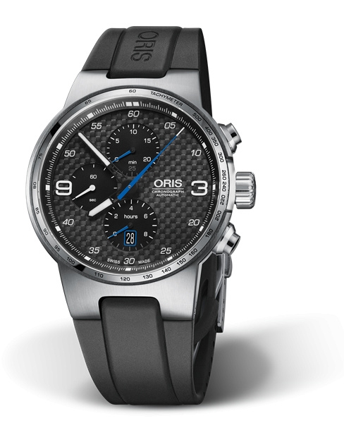 Oris 01 774 7717 4164-07 4 24 50FC : Williams Chronograph Stainless Steel / Carbon / Rubber