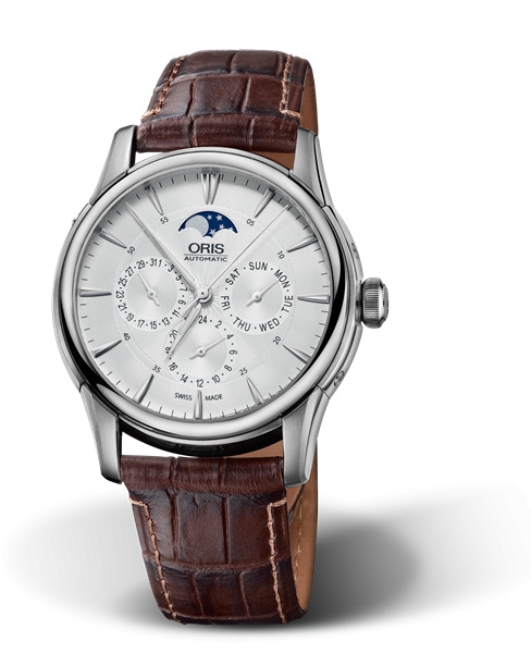 Oris 01 781 7703 4051-07 5 21 70FC : Artelier Complication 40.5 Stainless Steel / Silver