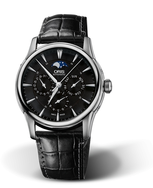 Oris 01 781 7703 4054-07 5 21 71FC : Artelier Complication 40.5 Stainless Steel / Black
