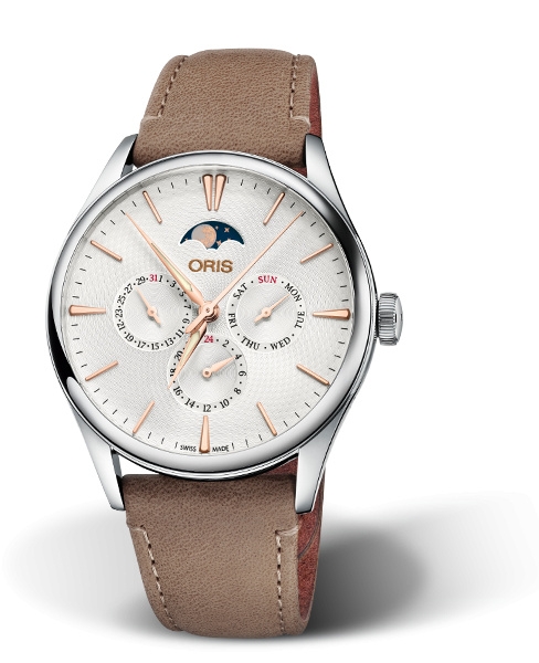 Oris 01 781 7729 4031-07 5 21 32FC : Artelier Complication 40 Stainless Steel / Silver