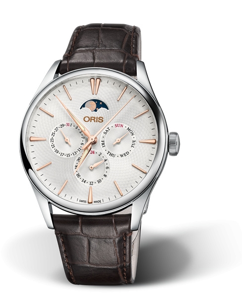 Oris 01 781 7729 4031-07 5 21 65FC : Artelier Complication 40 Stainless Steel / Silver