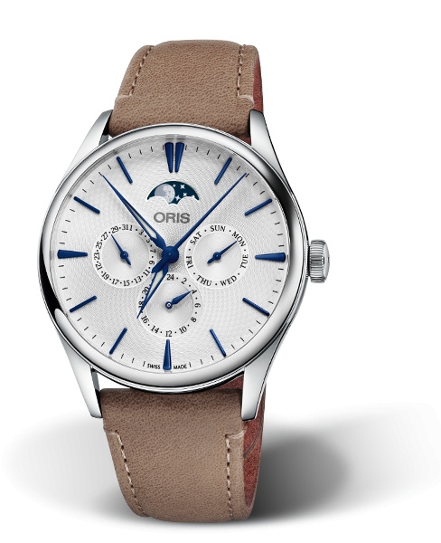Oris 01 781 7729 4051-07 5 21 32FC : Artelier Complication 40 Stainless Steel / Silver