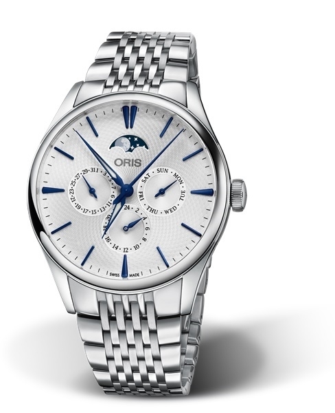 Oris 01 781 7729 4051-07 8 21 79 : Artelier Complication Stainless Steel / Silver / Bracelet