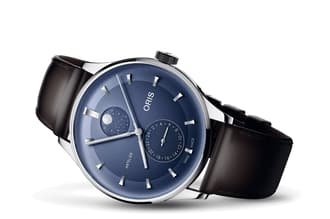 Oris 01 782 7811 4055-07 6 20 17FC : Artelier Complication Stainless Steel / Midnight Blue
