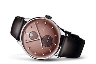 Oris 01 782 7811 4056-07 6 20 17FC : Artelier Complication Stainless Steel / Chestnut