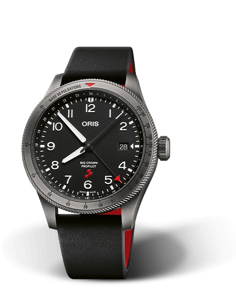 Oris 01 798 7773 4284 HB-ZQL-Set : Big Crown ProPilot GMT Rega Fleet Airbus Helicopters H145 - HB-ZQL