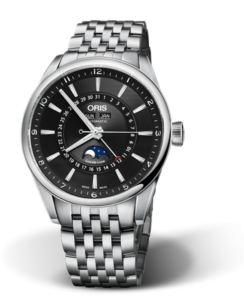 Oris 01 915 7643 4034-07 8 21 80 : Artix Complication Stainless Steel / Black / Bracelet