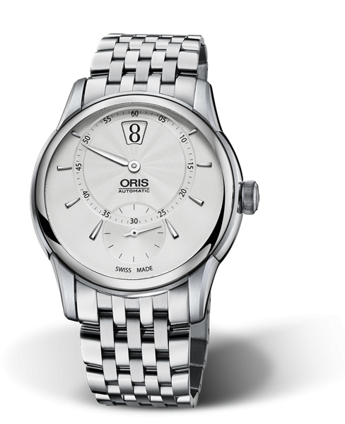 Oris 01 917 7702 4051-07 8 21 77 : Artelier Jumping Hour Stainless Steel / Silver / Bracelet