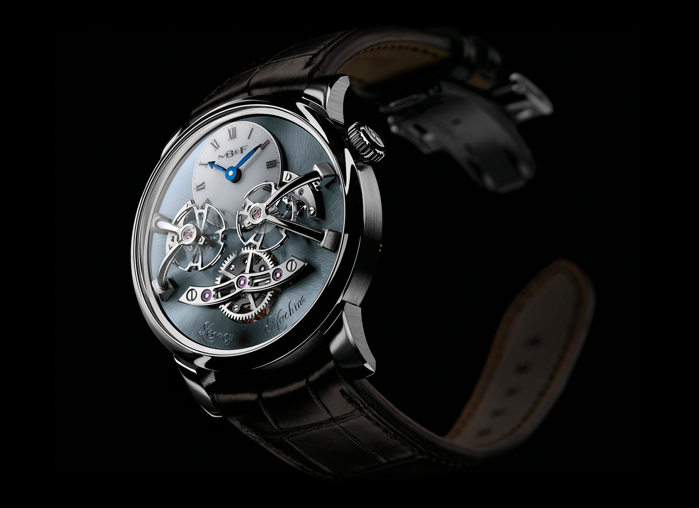 MB&F 02.PDL.BP : Legacy Machine N°2 LM2 Palladium