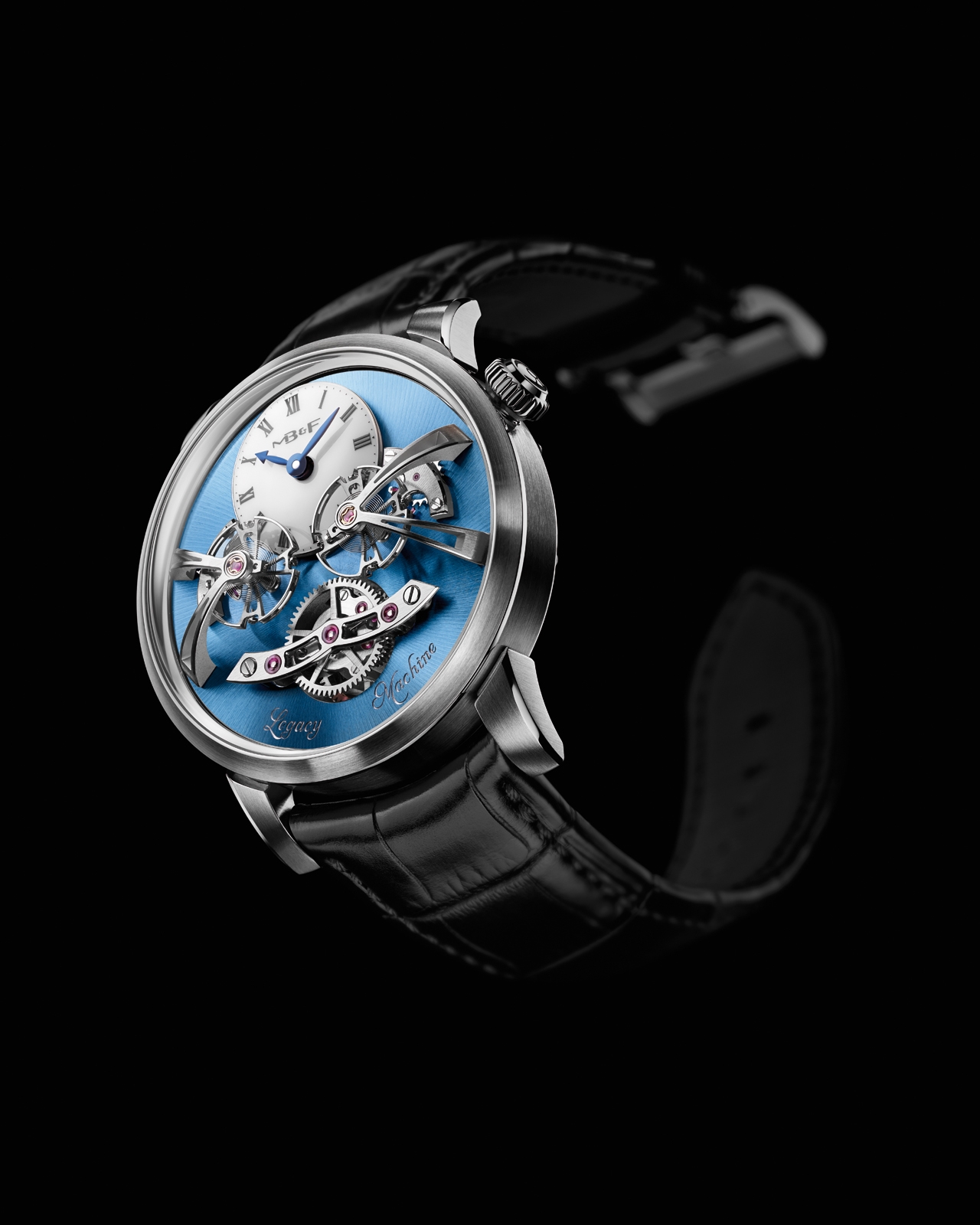 MB&F 02.PL.W : Legacy Machine N°2 LM2 Platinum