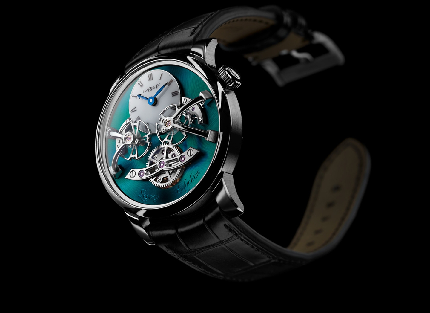 MB&F 02.TL.G : Legacy Machine N°2 LM2 Titanium