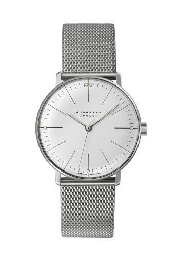 Junghans 027/3004.44 : Max Bill Hand-Winding Silver Stick Bracelet