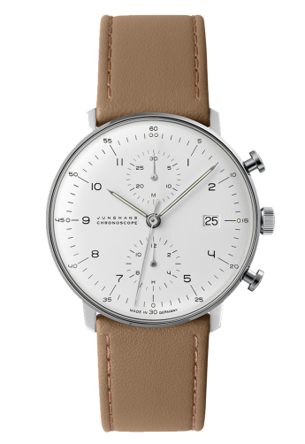 Junghans 027/4502.00 : Max Bill Chronoscope Silver
