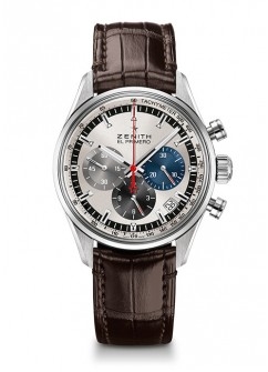 Zenith 03.2150.400/69.C713 : El Primero Chronomaster 38 Stainless Steel / Silver / Alligator