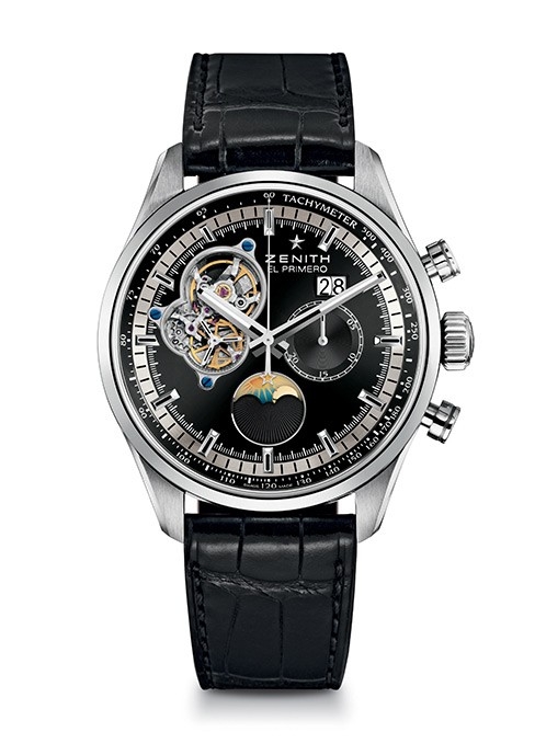 Zenith 03.2160.4047/21.C714 :  El Primero Chronomaster Grande Date Black