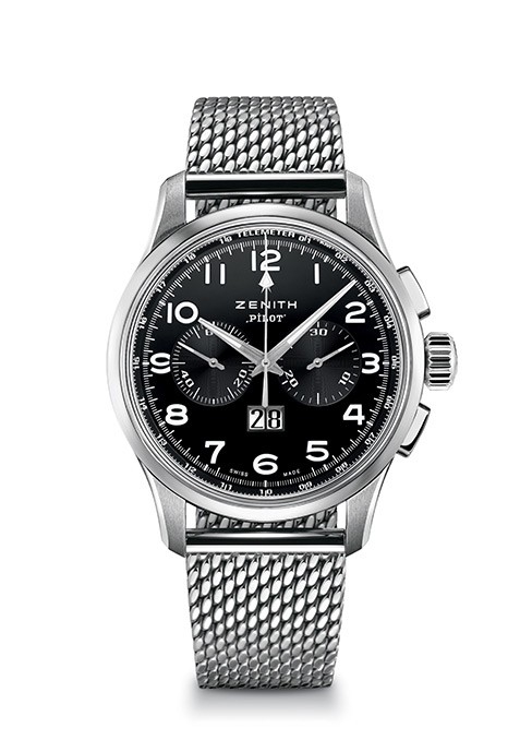 Zenith 03.2410.4010/21.M2410 : El Primero Big Date Special Bracelet