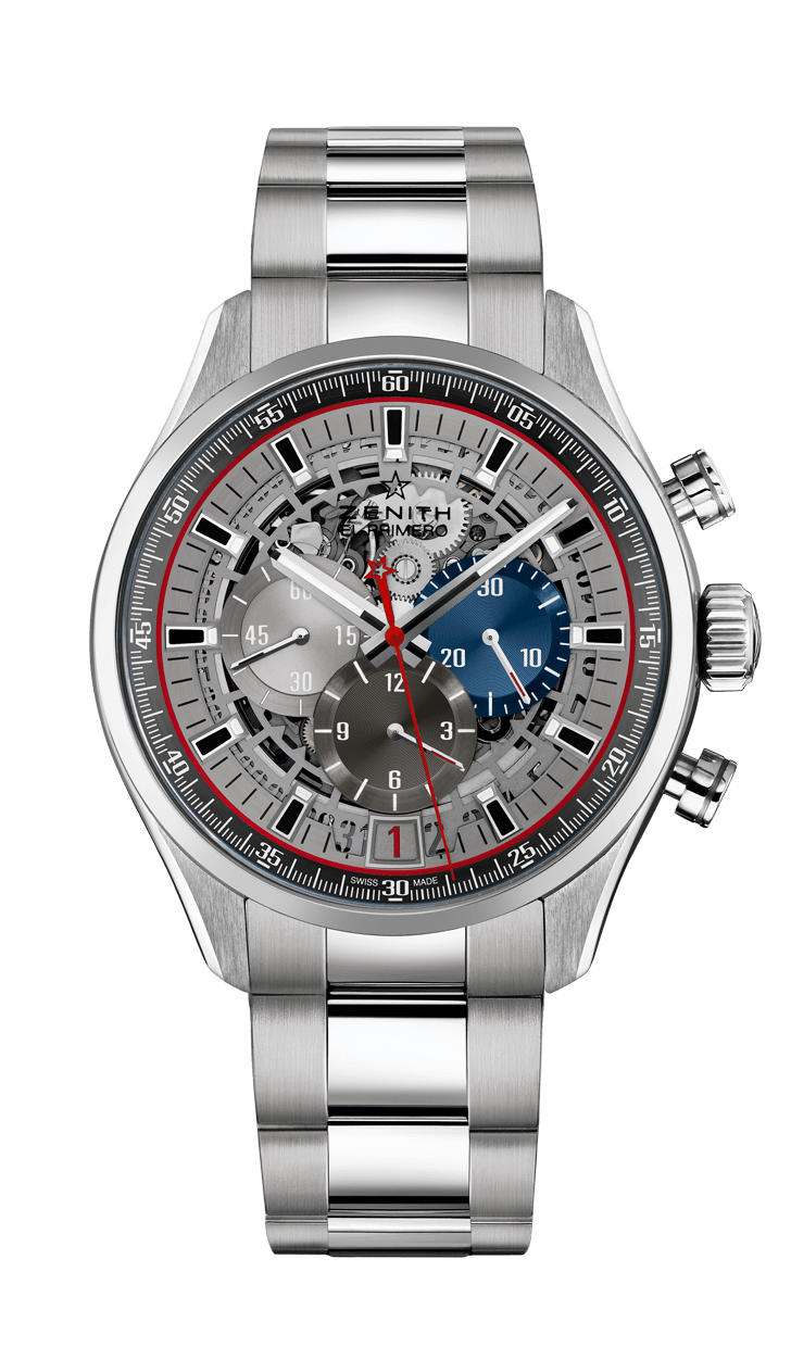 Zenith 03.2522.400/69.M2280 : El Primero Chronomaster Skeleton 45 Stainless Steel / Bracelet