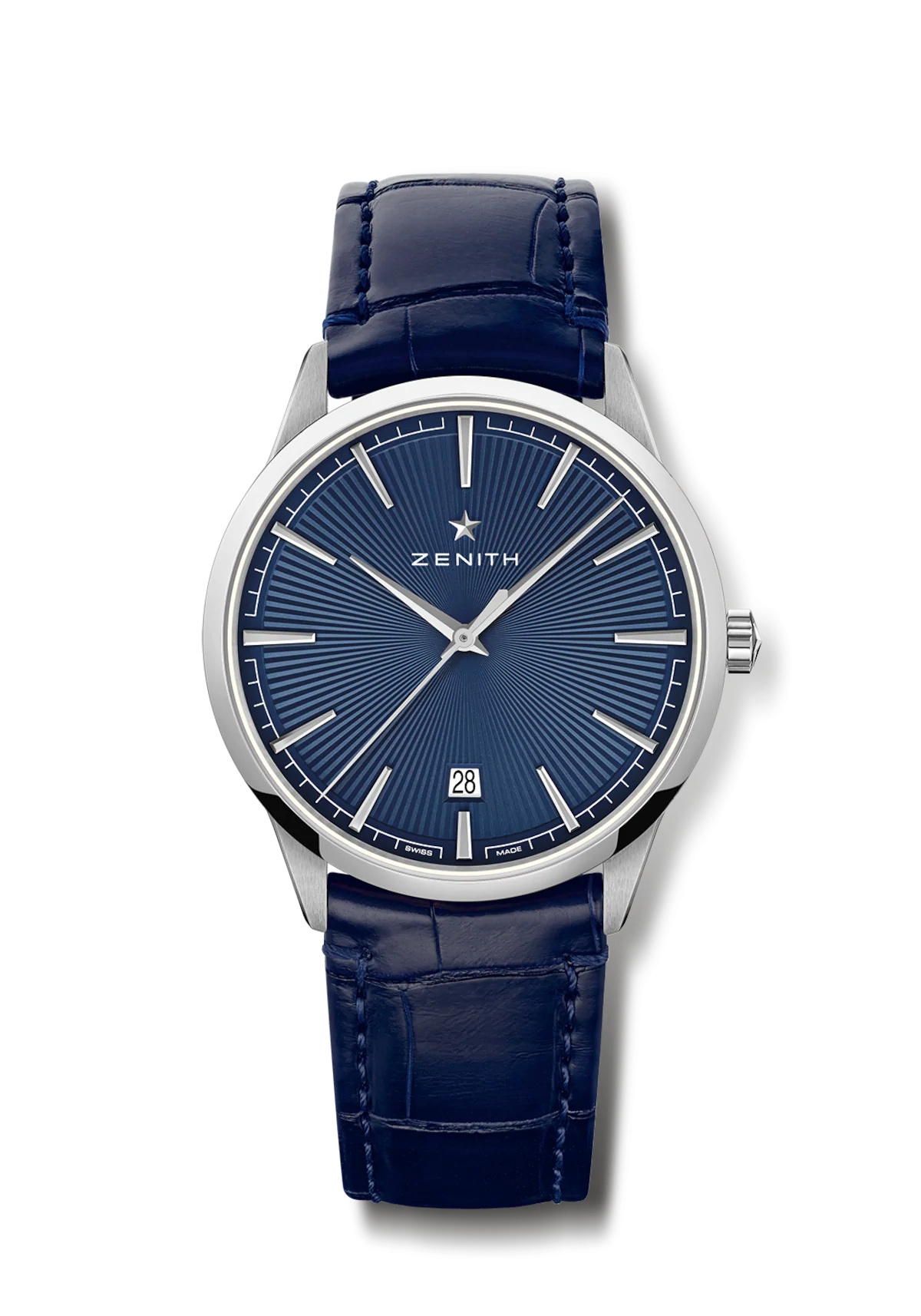 Zenith 03.3100.670/02.C922 : Elite Classic 40 Stainless Steel / Blue