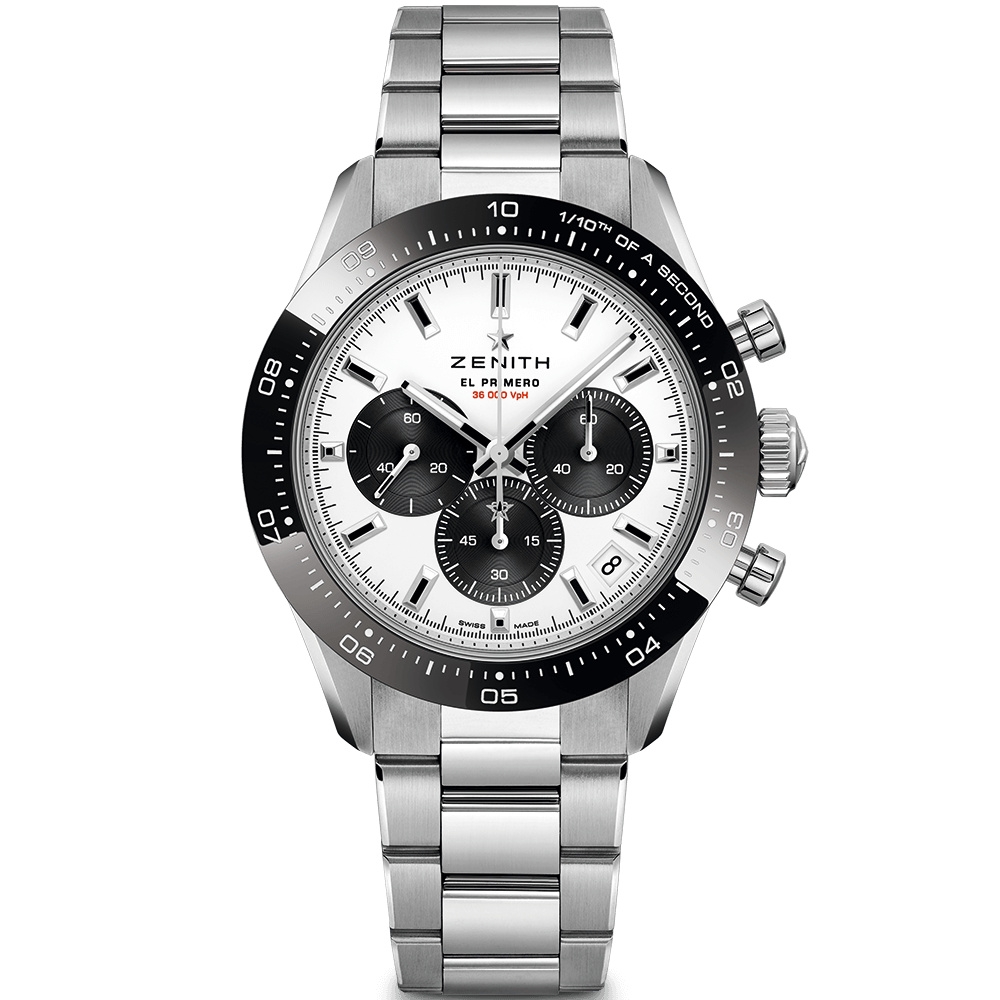 Zenith 03.3102.3600/21.M3100 : Chronomaster Sport Yoshida Stainless Steel / White / Bracelet