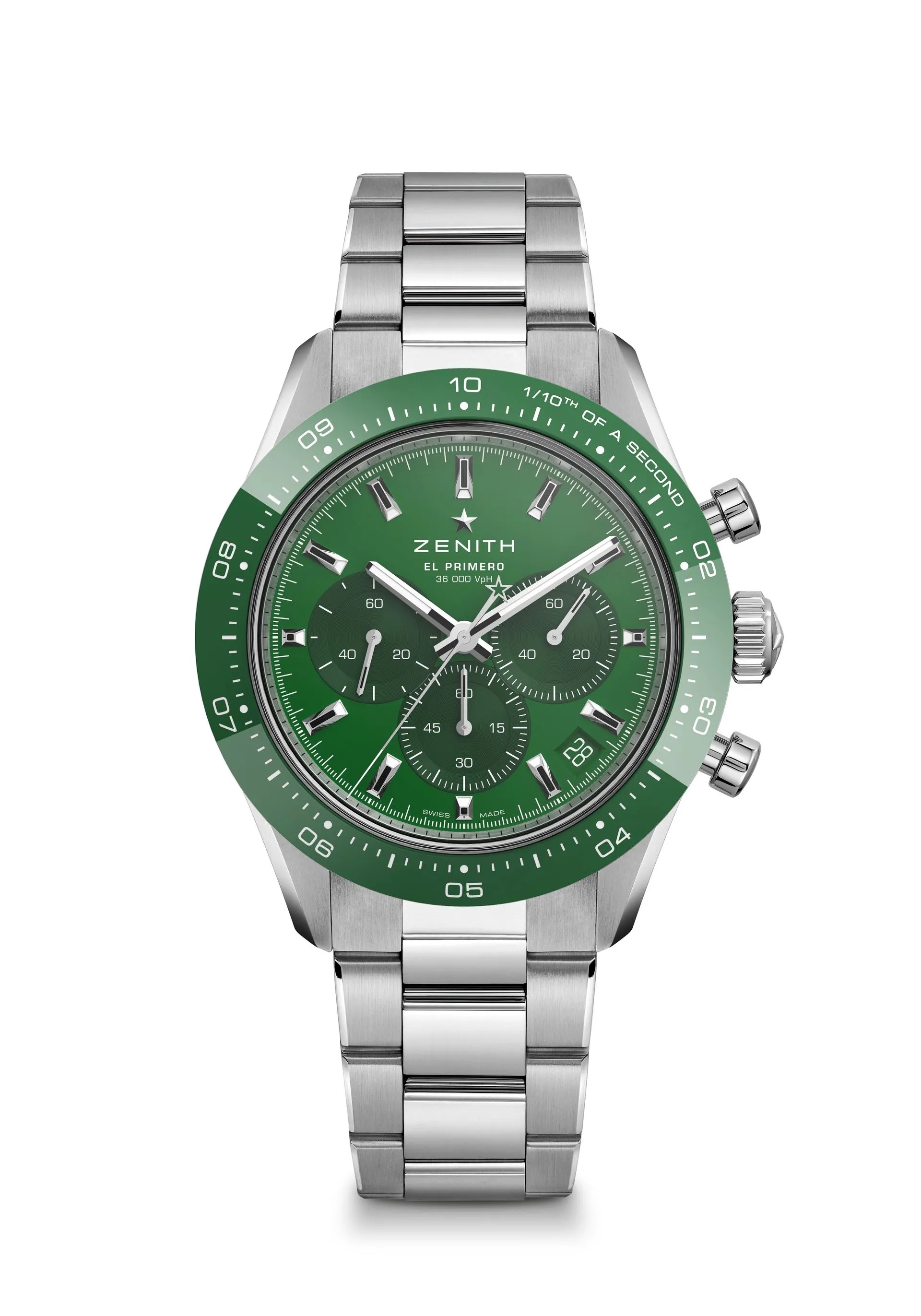 Zenith 03.3113.3600/04.M3100 : Chronomaster Sport Only Watch 2023 / Green