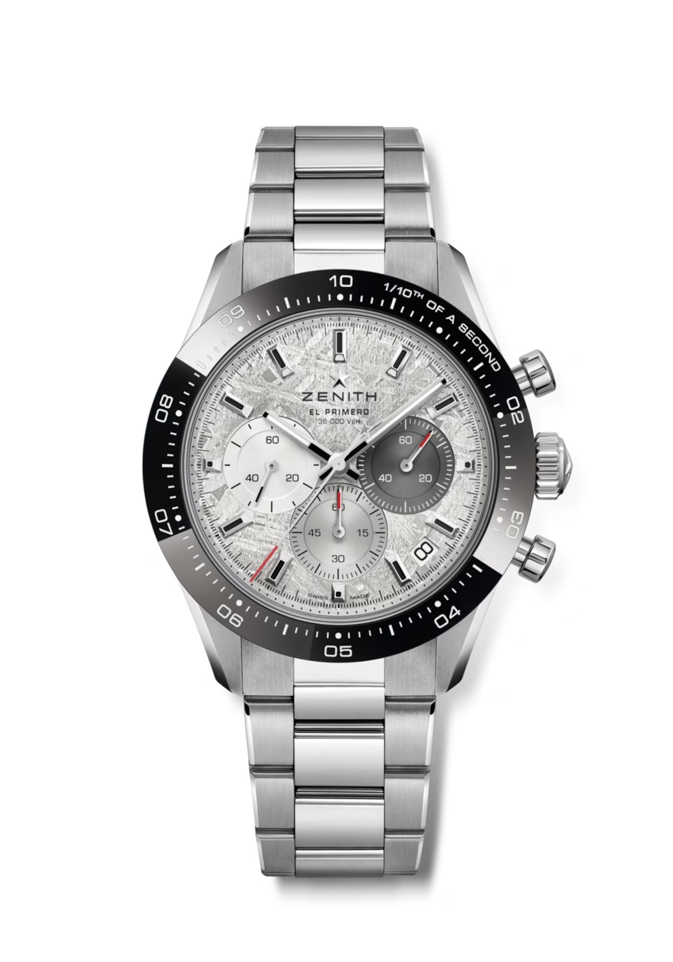 Zenith 03.3120.3600/76.M3100 : Chronomaster Sport Stainless Steel / Meteorite / Bracelet