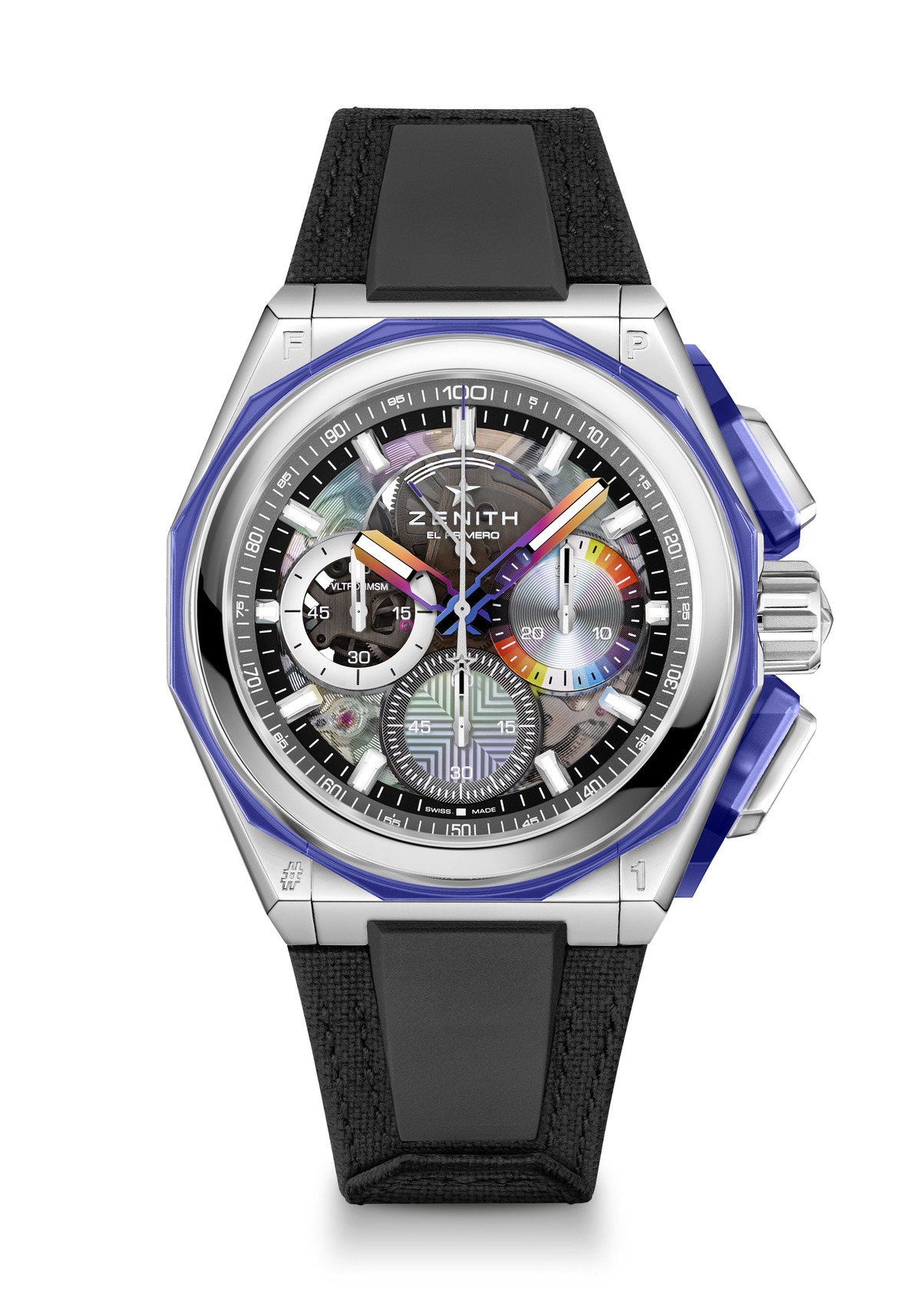 Zenith 03.9100.9004/49.I300 : Defy Extreme Felipe Pantone / Velcro