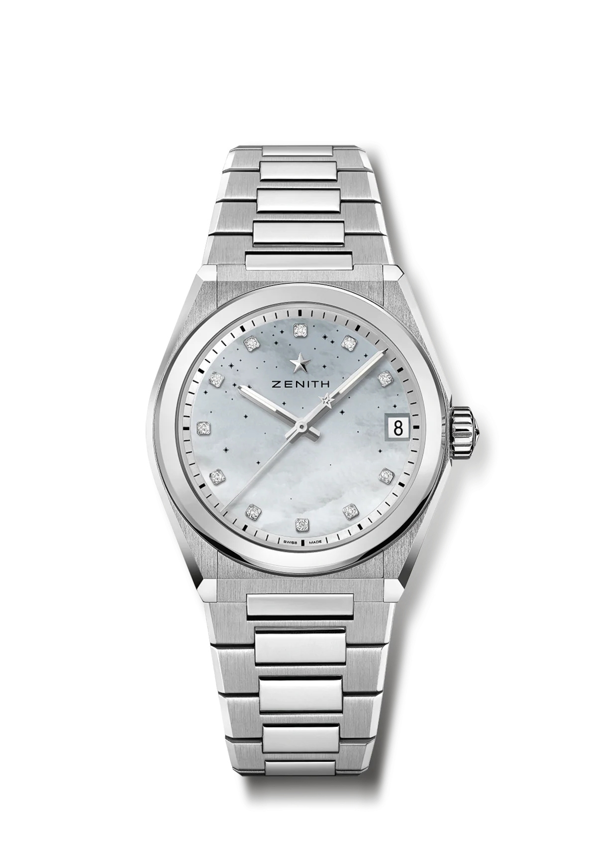 Zenith 03.9200.670/03.MI001 : Defy Midnight Stainless Steel / MOP