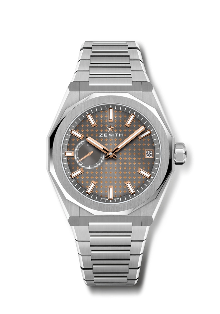 Zenith 03.9300.3620/02.I001 : Defy Skyline Stainless Steel / Grey