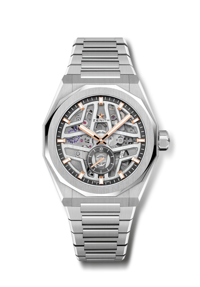 Zenith 03.9300.3620/80.I001 : Defy Skyline Skeleton Stainless Steel / Boutique Edition