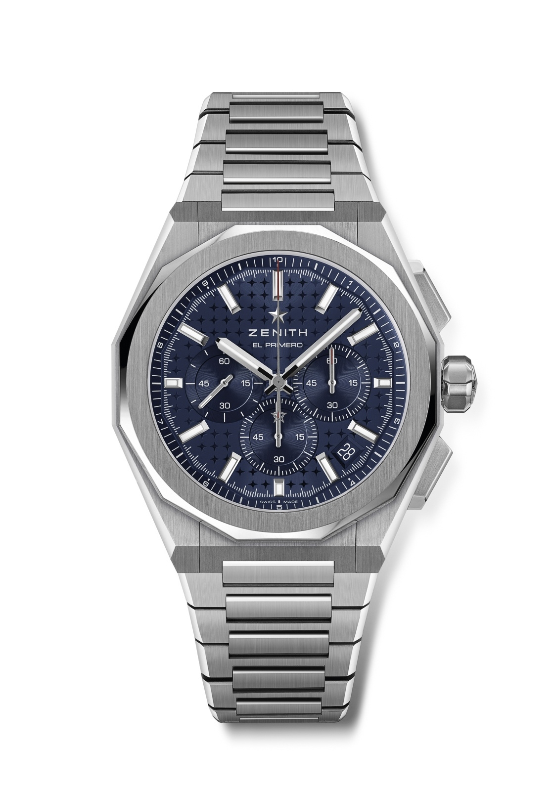 Zenith 03.9500.3600/51.I001 : Defy Skyline Chrono Stainless Steel / Blue
