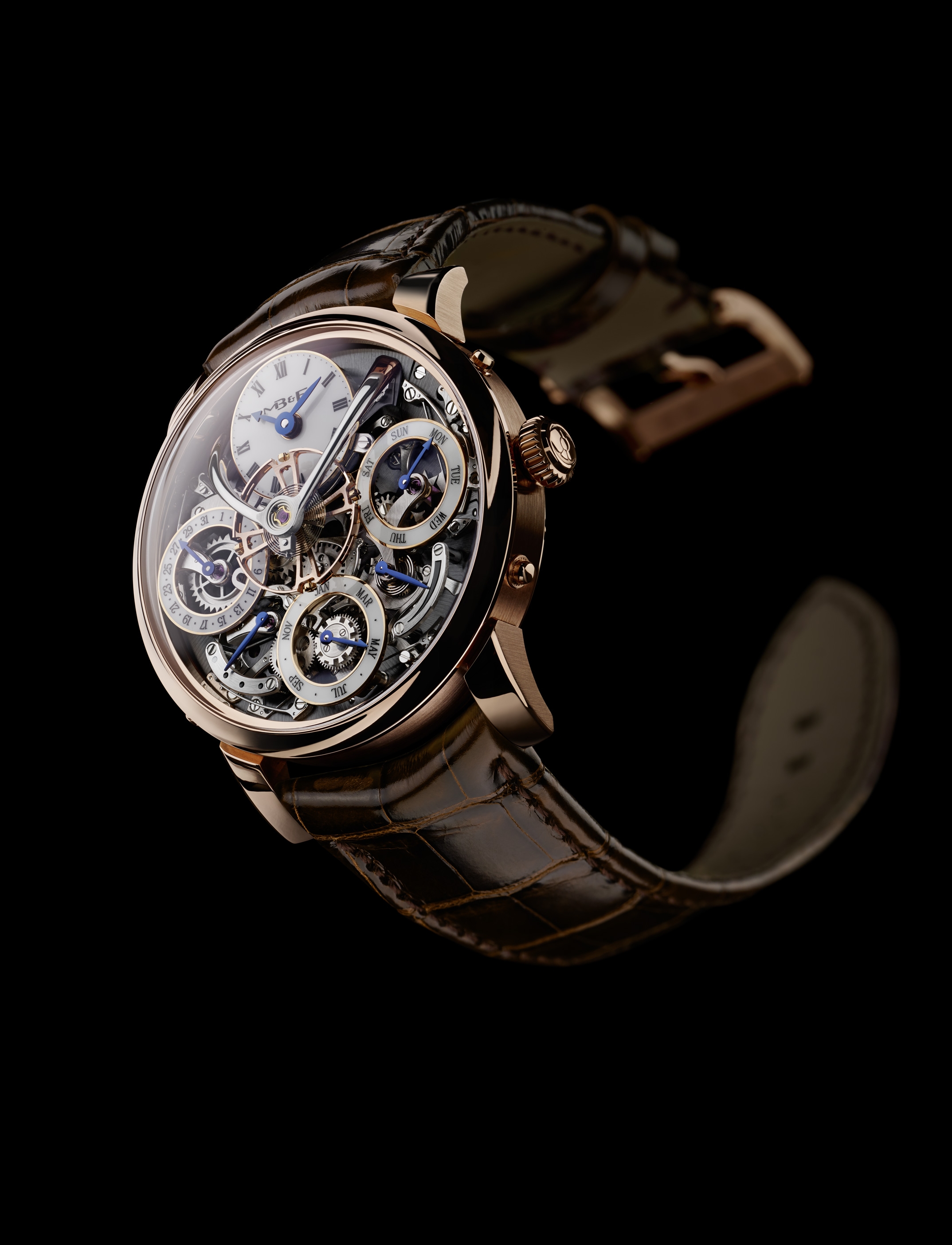 MB&F 03.RL.W : Legacy Machine Perpetual Red Gold
