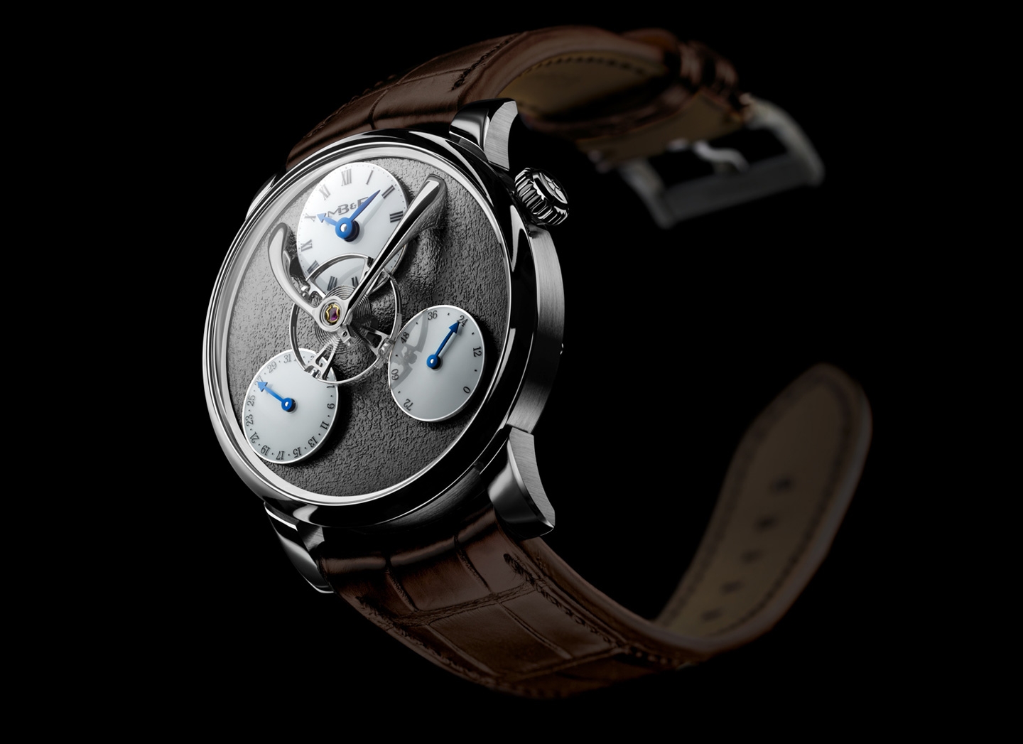 MB&F 03.WL.FB : Legacy Machine Split Escapement Launch Edition Grey