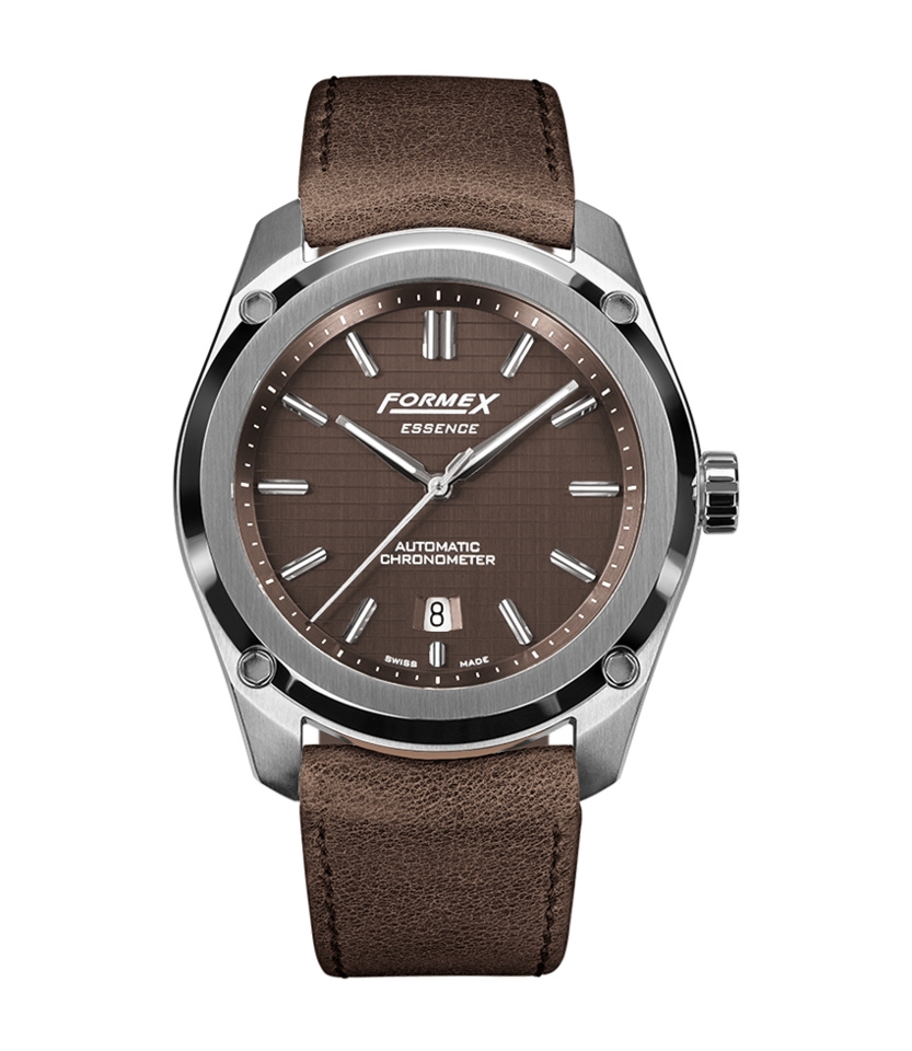 Formex 0330.1.6351.722 : Essence Automatic Chronometer Brown / Calf