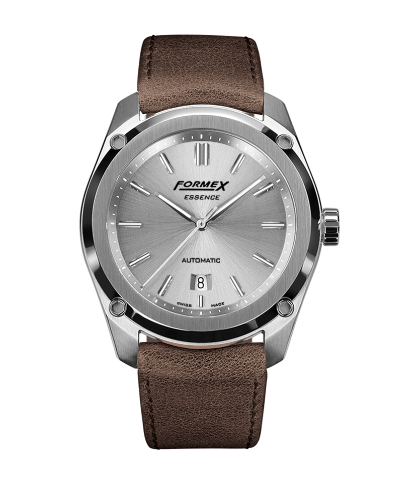 Formex 0330.1.7341.722 : Essence Automatic Silver / Calf