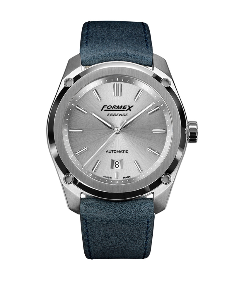 Formex 0330.1.7341.744 : Essence Automatic Silver / Calf