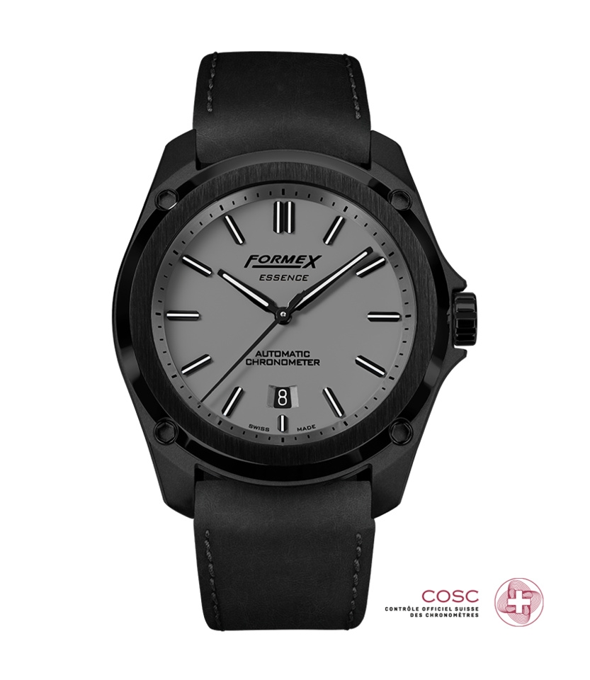 Formex 0330.4.6309.713 : Essence Leggera Automatic Chronometer Cool Grey / Calf