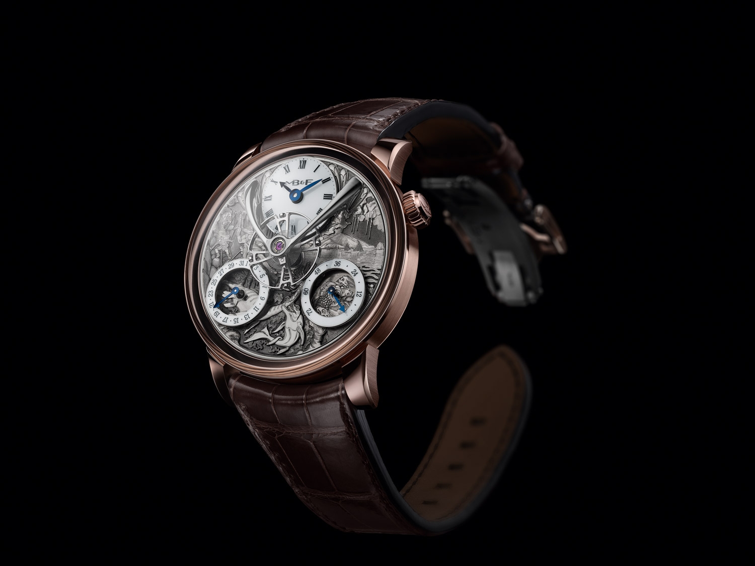 MB&F 04.RL.W6 : x Eddy Jaquet Legacy Machine Split Escapement Journey To The Centre Of The Earth