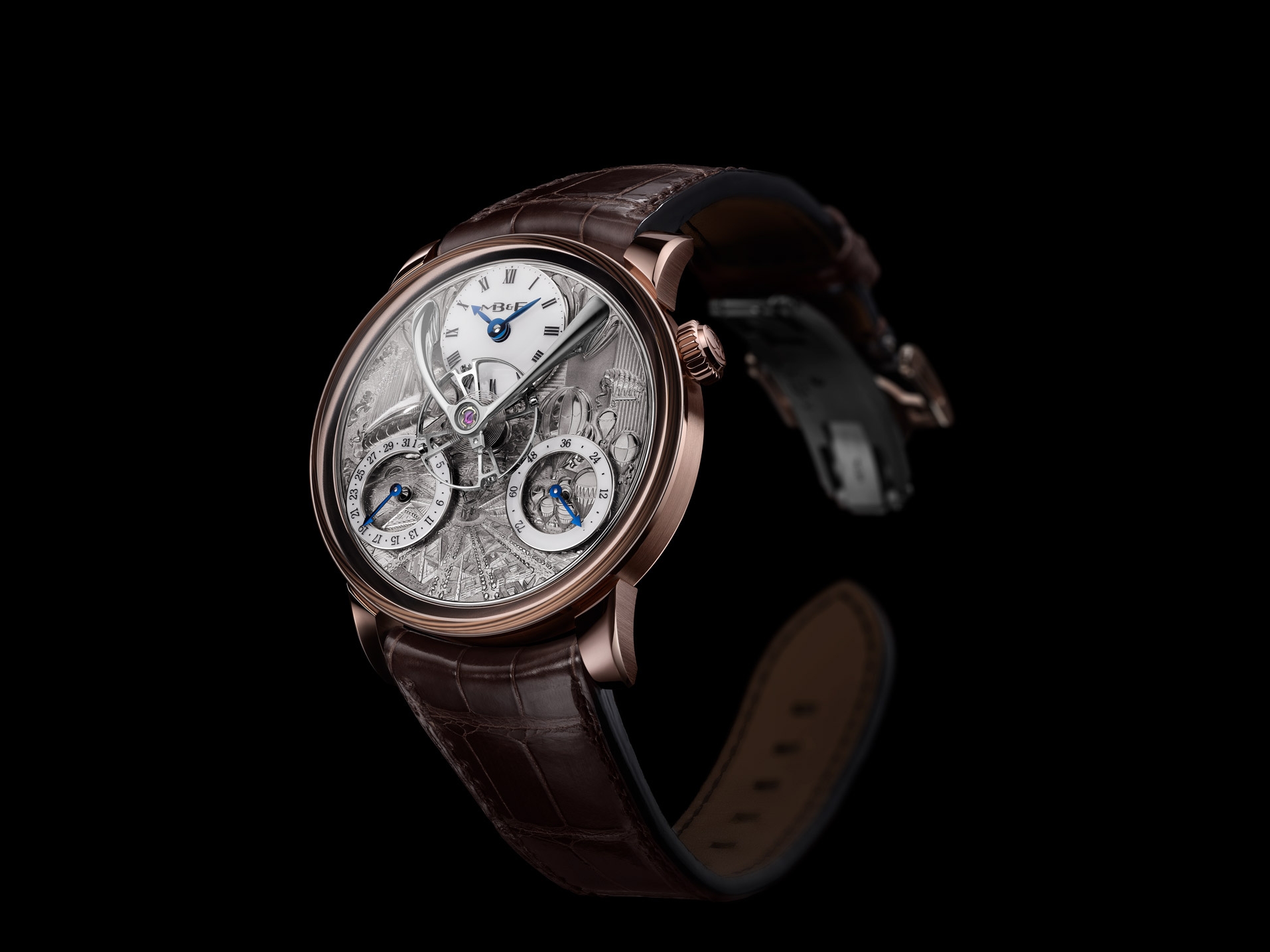 MB&F 04.RL.W8 : x Eddy Jaquet Legacy Machine Split Escapement Robur The Conqueror