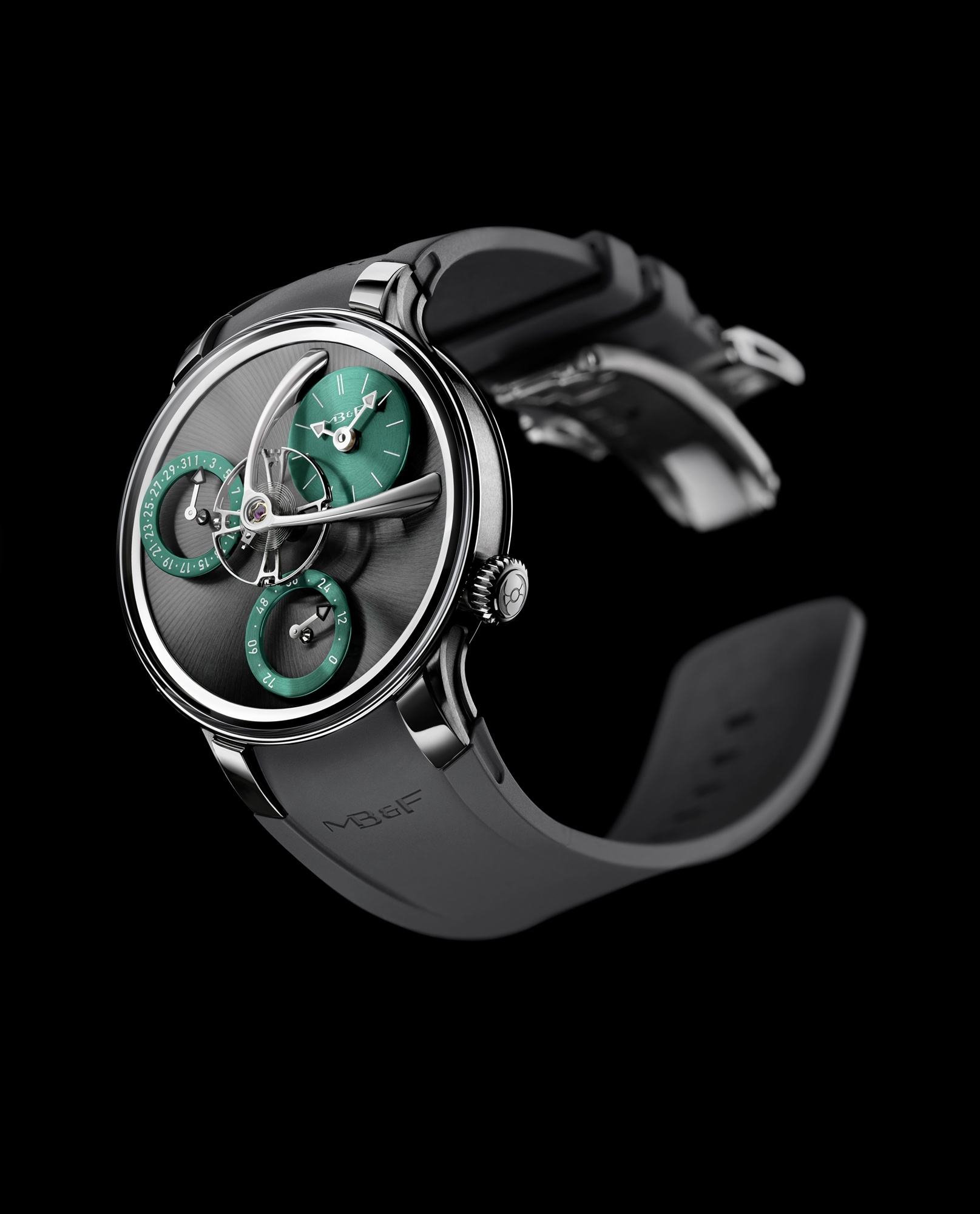 MB&F 04.TR.BLG : Legacy Machine Split Escapement Evo Taipei