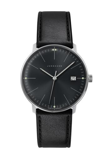 Junghans 041/4465.00 : Max Bill Quartz Black Stick