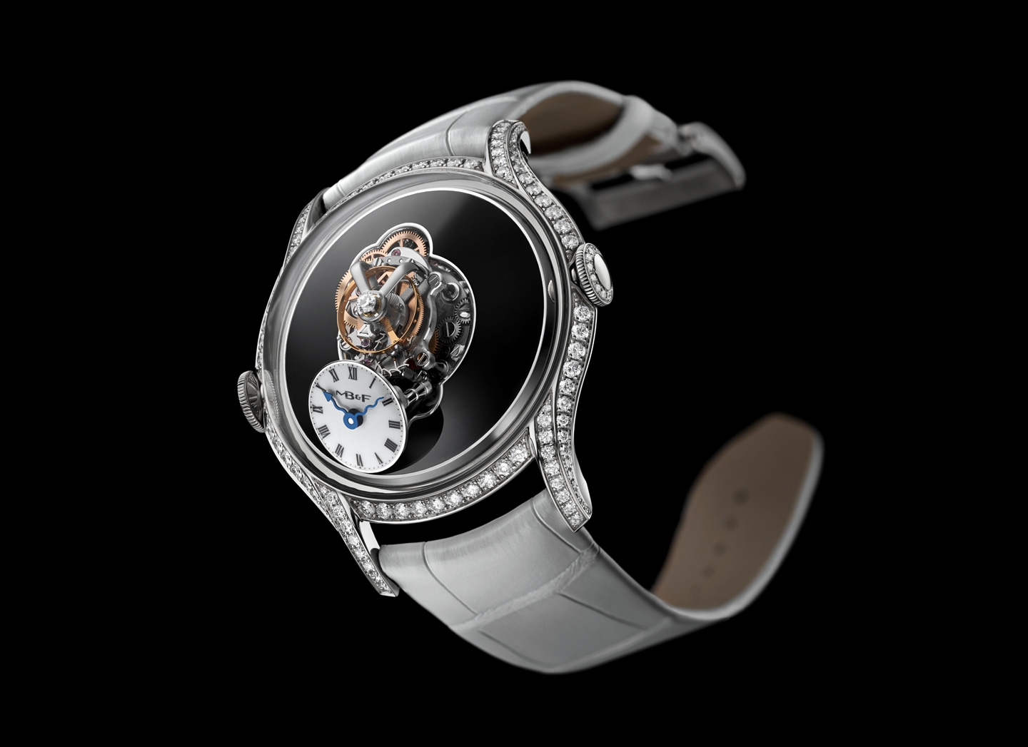 MB&F 05.WSL.B : Legacy Machine FlyingT Black Lacquer