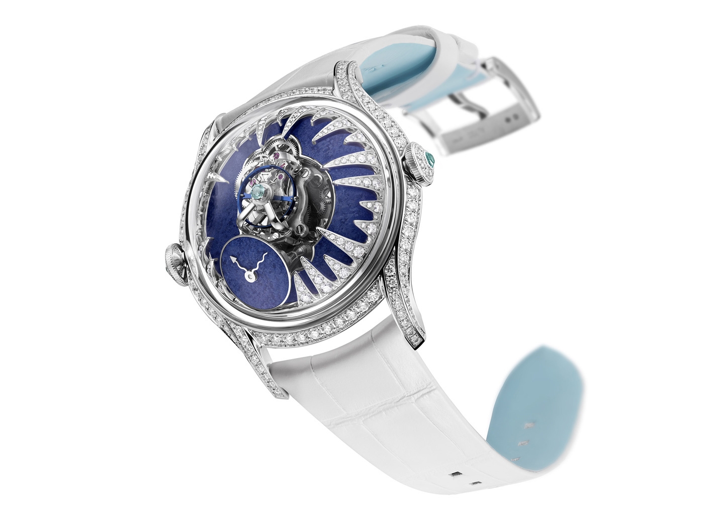 MB&F 05.WSL.TI : Legacy Machine FlyingT Emmanuel Tarpin Ice