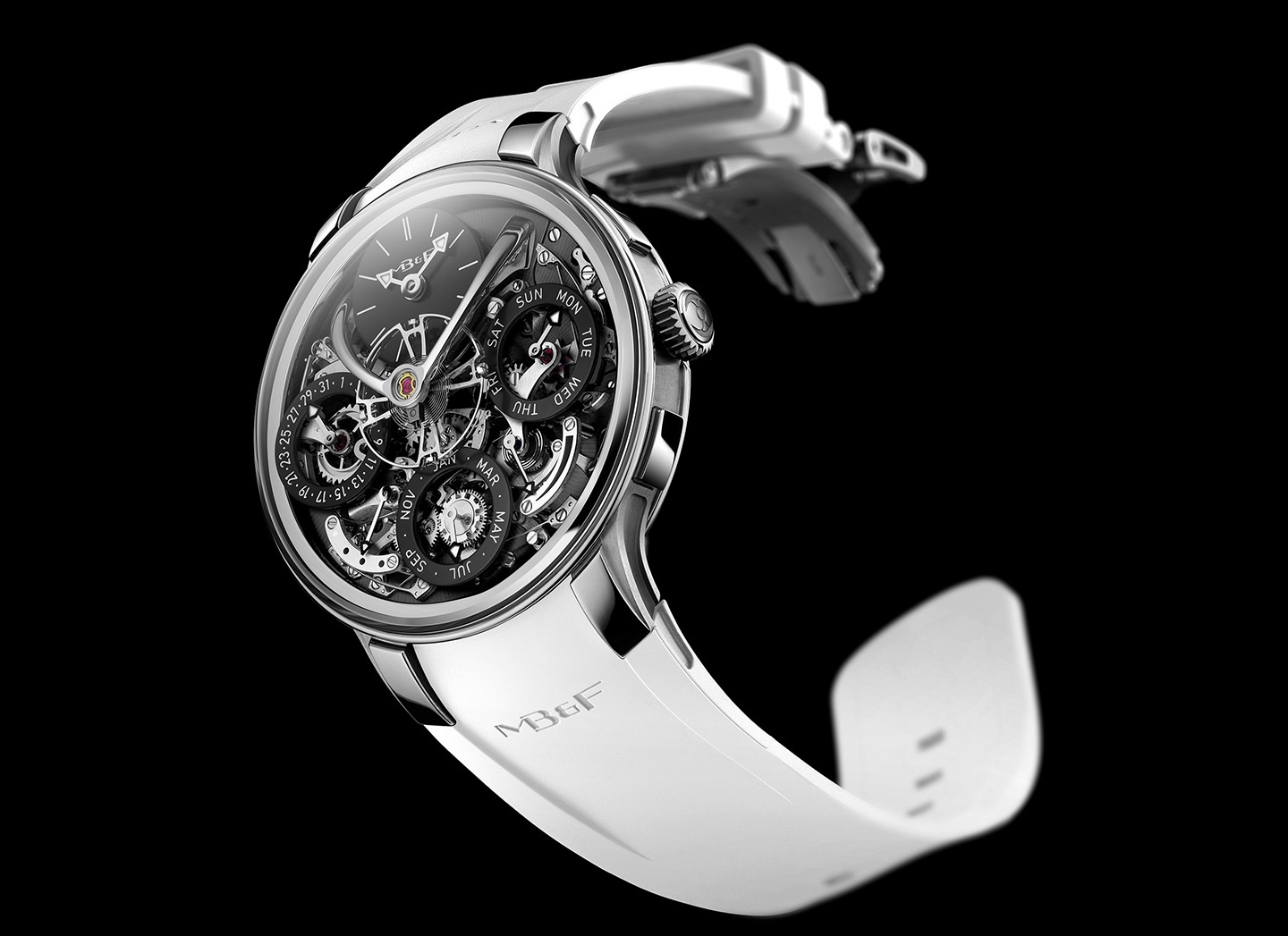 MB&F 07.ZR.BL : Legacy Machine Perpetual Evo Black