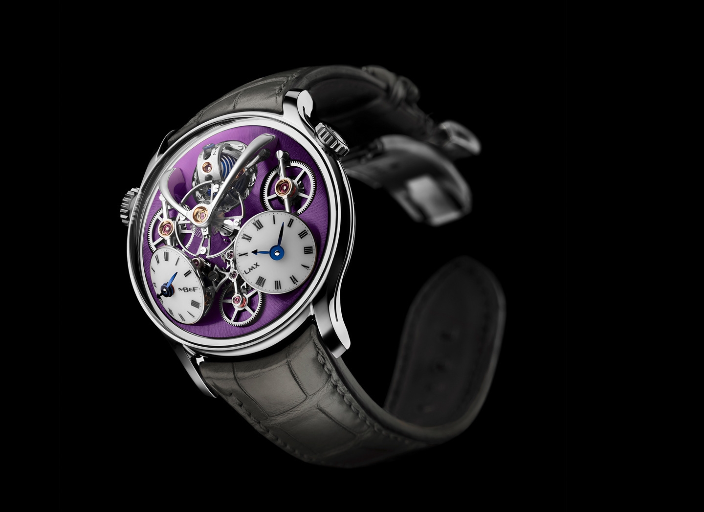 MB&F 08.WL.PU : Legacy Machine LMX Paris Edition