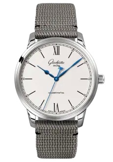 Glashütte Original 1-36-01-01-02-66 : Senator Excellence Stainless Steel / Silver / Synthetic - Folding