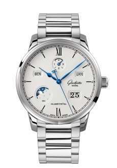 Glashütte Original 1-36-02-01-02-71 : Senator Excellence Perpetual Calendar Stainless Steel / Silver / Bracelet