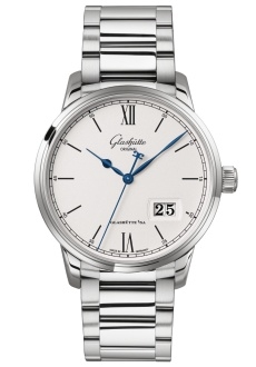 Glashütte Original 1-36-03-01-02-71 : Senator Excellence Panorama Date Stainless Steel / Silver / Bracelet