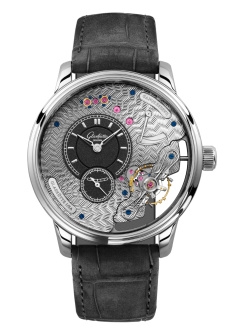 Glashütte Original 1-66-09-01-03-50 : PanoInverse Platinum / Guilloche Limited Edition