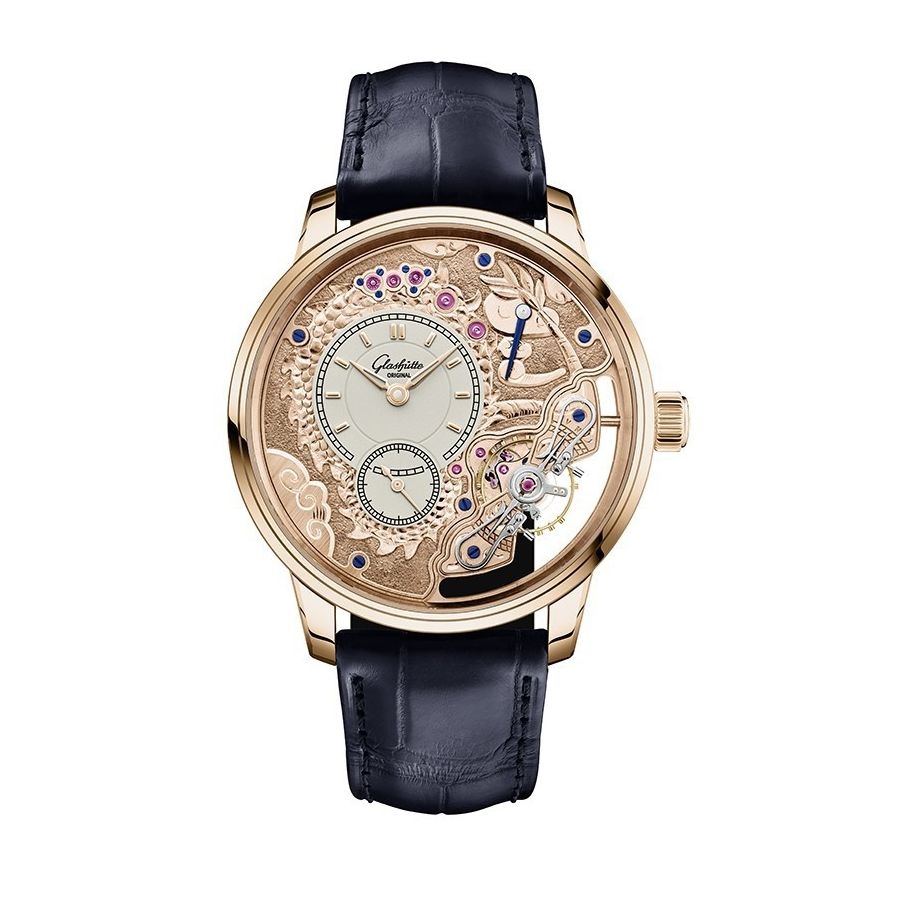 Glashütte Original 1-66-13-01-05-61 : PanoInverse Red Gold / Year of the Dragon